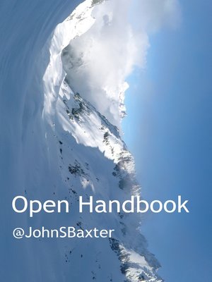 cover image of Open Handbook